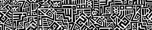Creative Geometric Vector Seamless Pattern