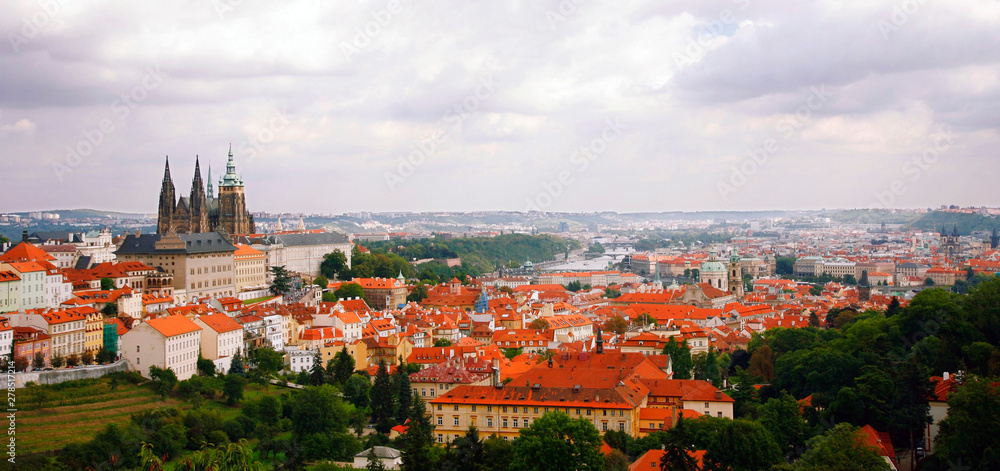 Prague Skyline seen from Petrin Hill