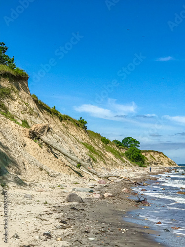 Fototapeta Naklejka Na Ścianę i Meble -  cliffs of the German Baltic Sea