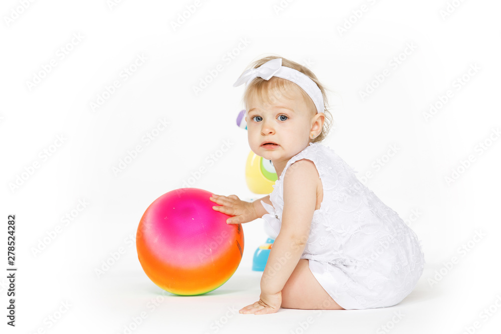 beautiful little girl all in white clothes beautiful little girl all in white clothes