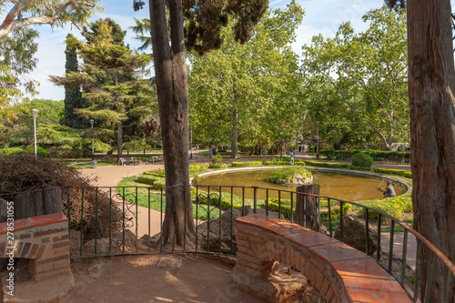 Photography Public garden, park, Jardins de Vila Amelia,Barcelona, Catalonia, Spain