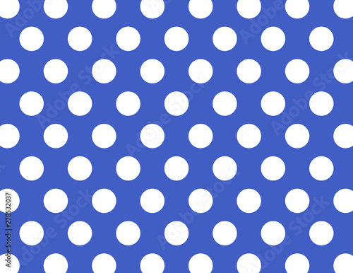 Blue Polka Dot Background