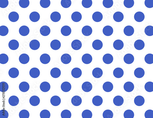 Blue Polka Dot Background