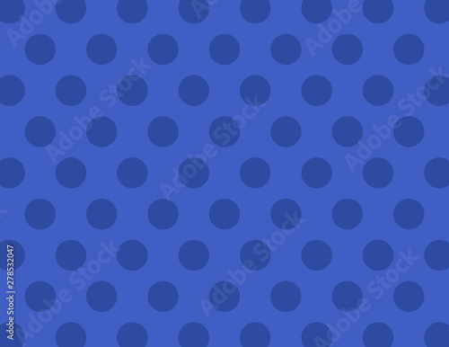 Blue Polka Dot Background
