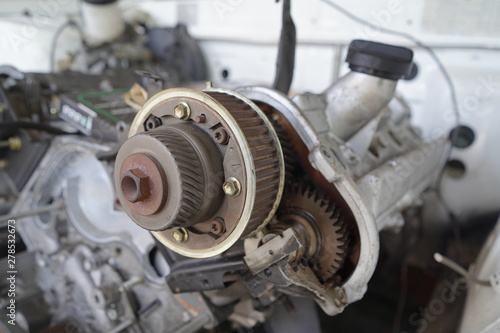 Car's engine details