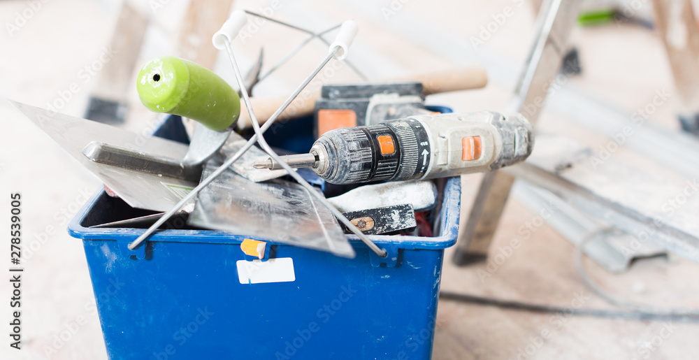 set of construction tools for repairing the premises set of construction tools for repairing the premises