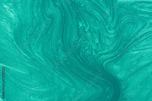 green painted metallic background texture