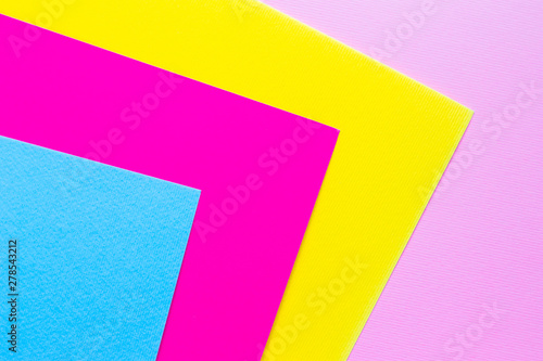 Several colored sheets of paper for pastels on the table