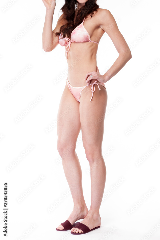 sexy girl on a white background. white lingerie. fashion girl. Travel costume sexy girl on a white background. white lingerie. fashion girl. Travel costume