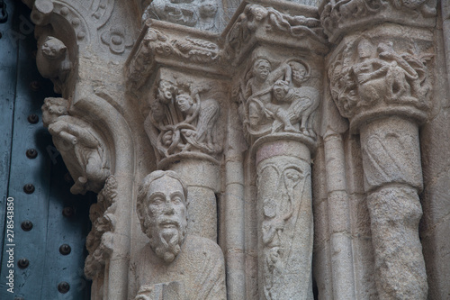 Cathedral Facade, Orense, Galicia