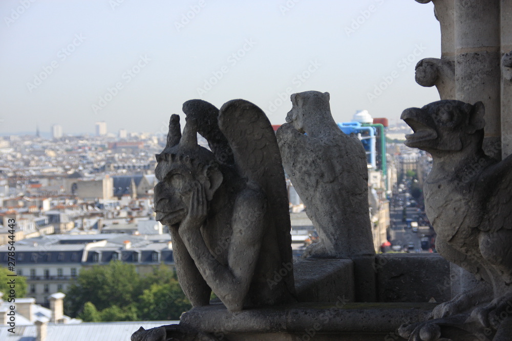 les chimères de Notre Dame de Paris