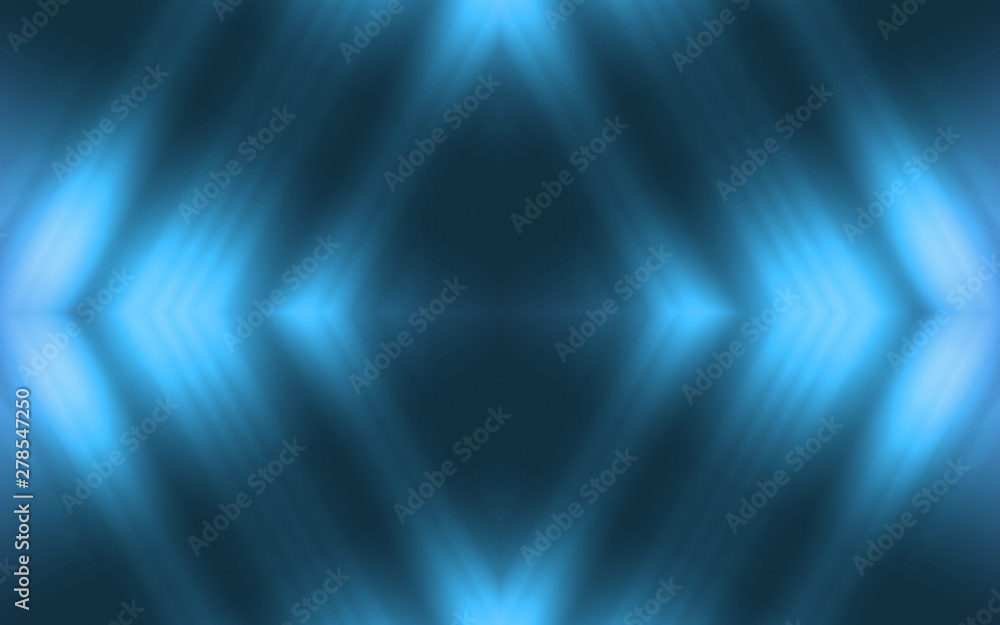 Fototapeta premium Dark abstract futuristic background. Neon lines, glow. Neon lines, shapes.