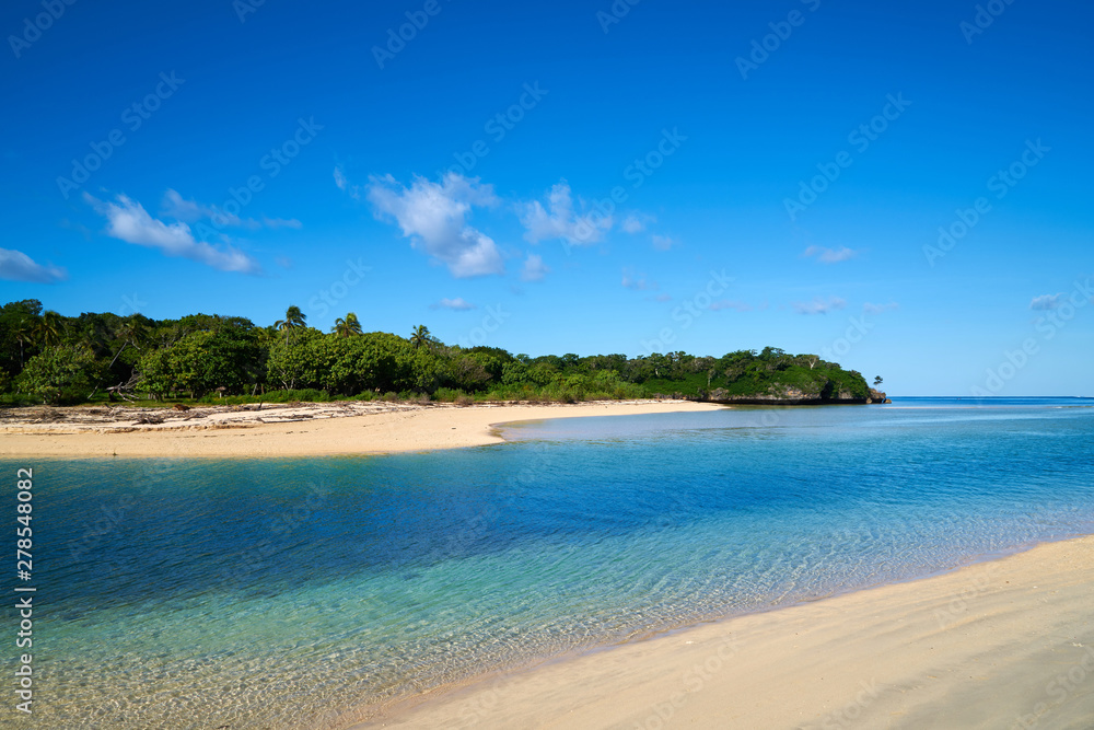 Beautiful ocean image in Fiji.