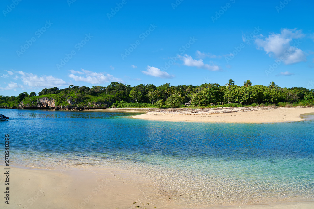 Beautiful ocean image in Fiji.