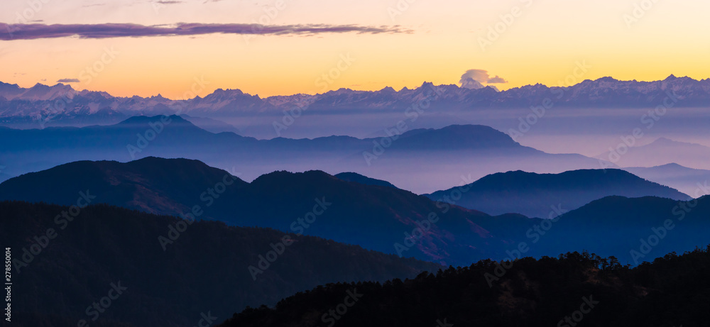 Obraz premium misty Mountains