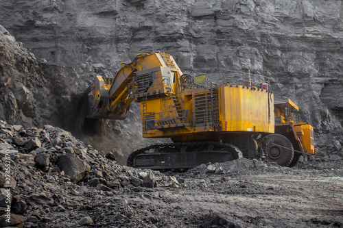 front loader coal mining coal mine