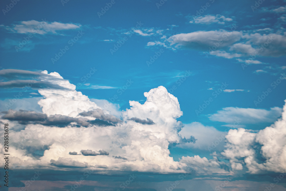 blue sky with white clouds beautiful landscape blue sky with white clouds beautiful landscape
