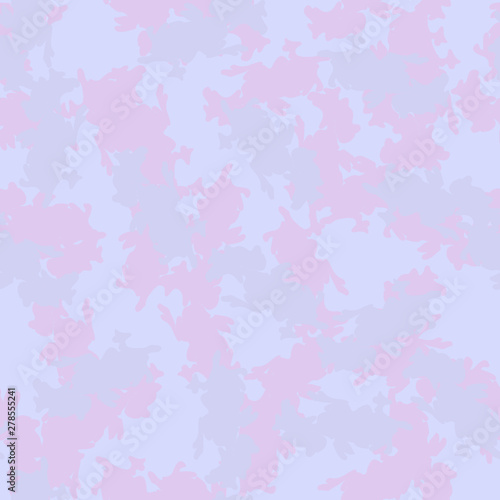 UFO camouflage of various shades of violet, pink and lavender colors