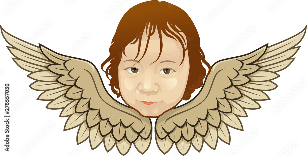 Fototapeta premium Baby Angel Cherub