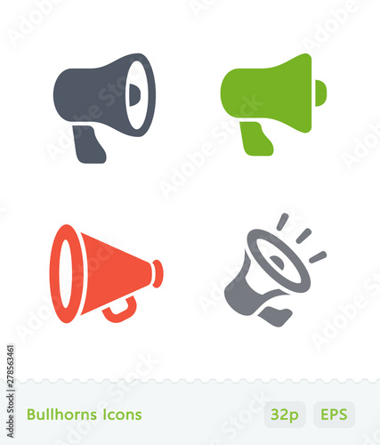 Bullhorns - Sticker Icons