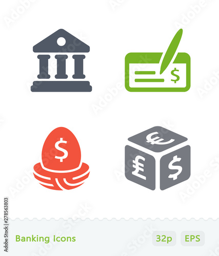 Banking - Sticker Icons