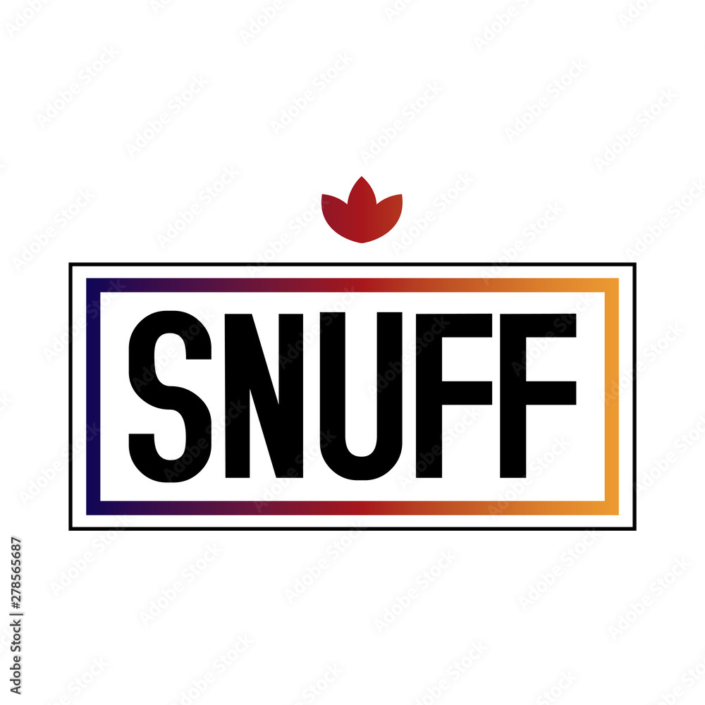 Photo &amp; Art Print Vector logo of snuff and chewing tobacco, v-a-butenkov