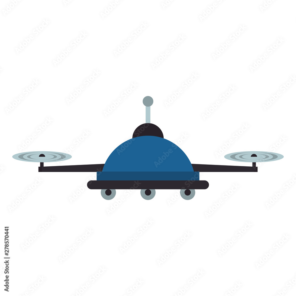 Fototapeta premium air drone remote control cartoon