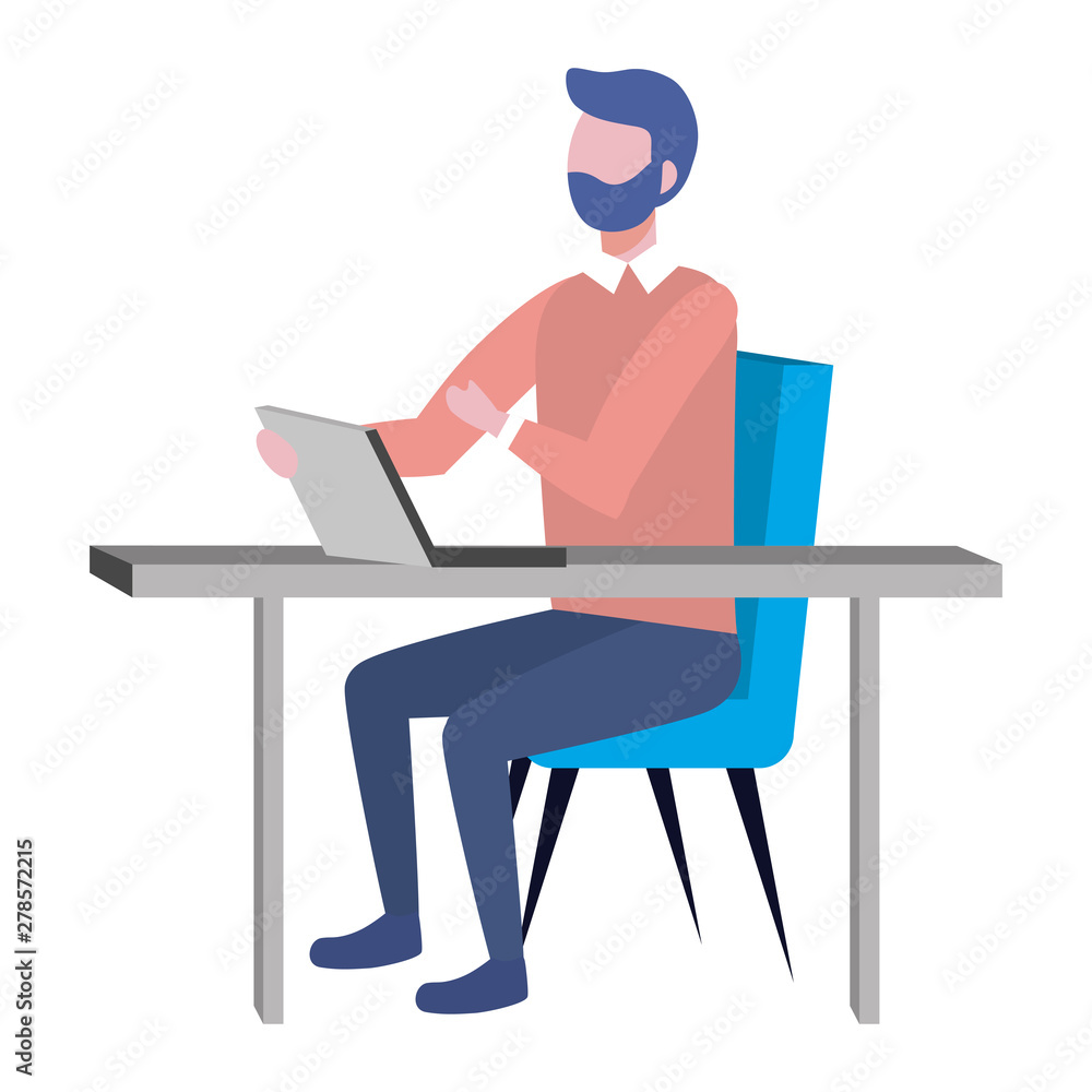 Businessman avatar cartoon design vector illustrator Businessman avatar cartoon design vector illustrator