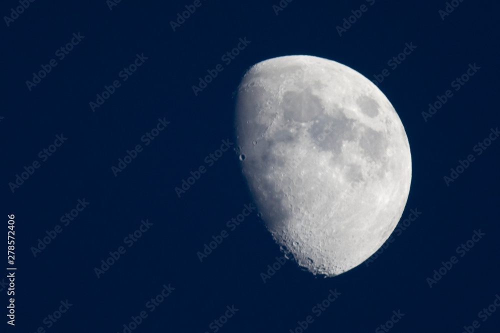 The Moon is an astronomical body that orbits planet Earth and is Earth's only permanent natural satellite. The Moon is an astronomical body that orbits planet Earth and is Earth's only permanent natural satellite.