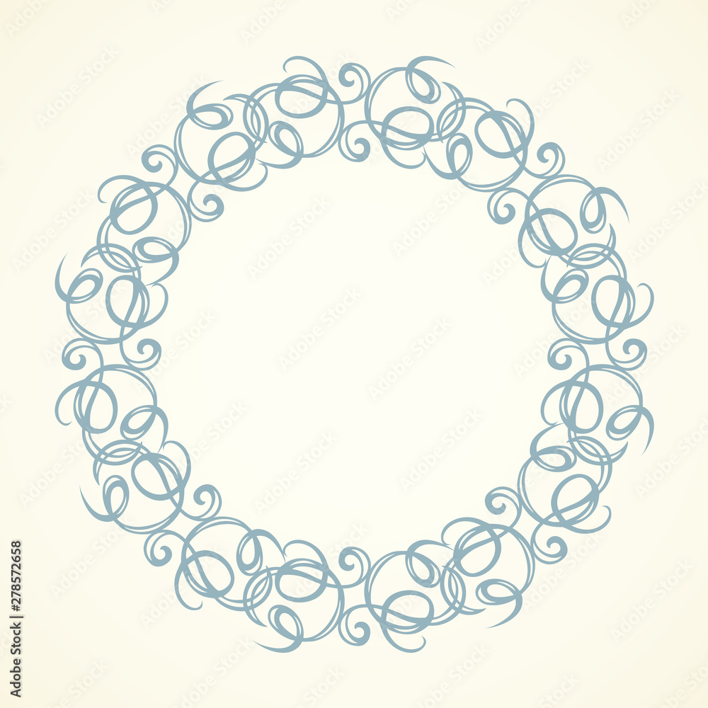 Vignette. Vector drawing Vignette. Vector drawing