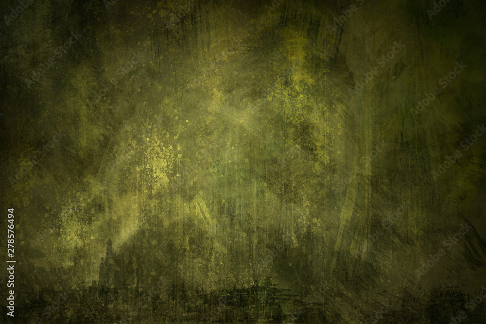 Green grungy background or texture
