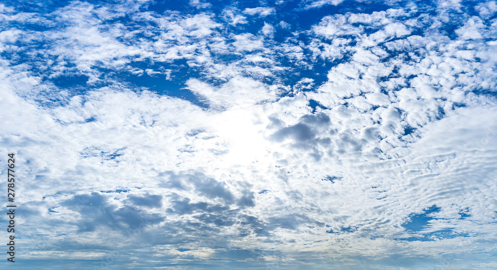 Panorama picture of Cloudy sky background Panorama picture of Cloudy sky background