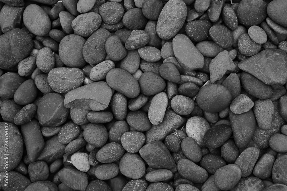 black stone background, pebble beach stone 