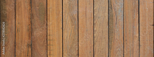 brown plank timber natural wood board texture for banner background