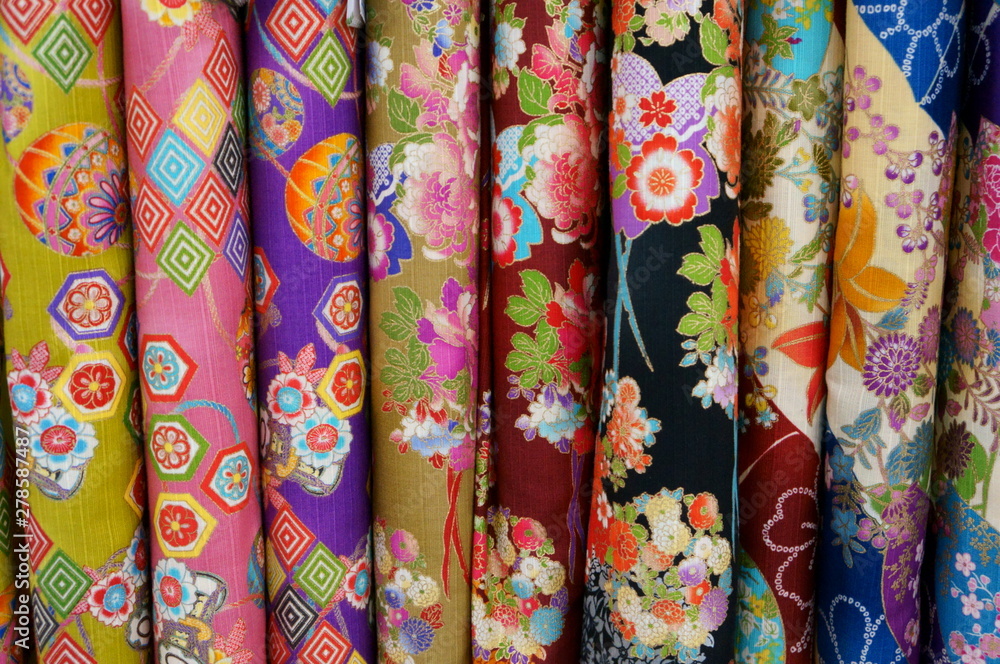Aligned fabrics for handicraft stores Aligned fabrics for handicraft stores