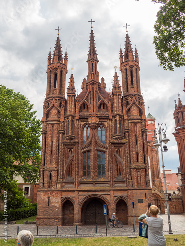 Church of St. Anne, Vilnius, Lithuania