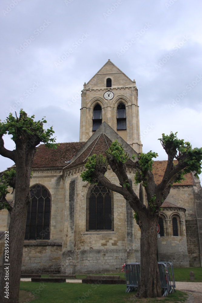 Auvers sur Oise: l'église