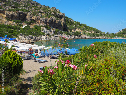 Rhodos - Ladiko Bay im Sommer