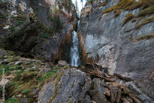 Waterfall on river Shinok i...