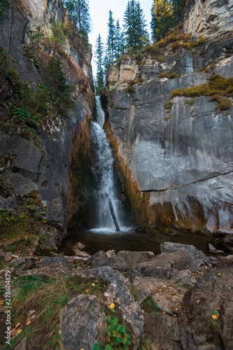 Waterfall on river Shinok i...