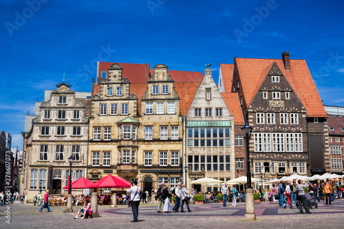 historischer marktplatz in bremen, deutschland