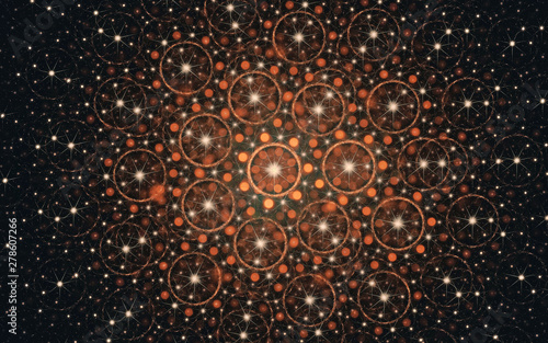 Wallpaper Mural digital generated image in the form of abstract geometric shapes of various shades and colors for use in web design and computer graphics Torontodigital.ca