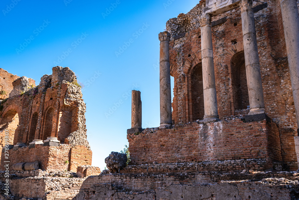Taormina, Sicily - Ruins of the Greek Theater