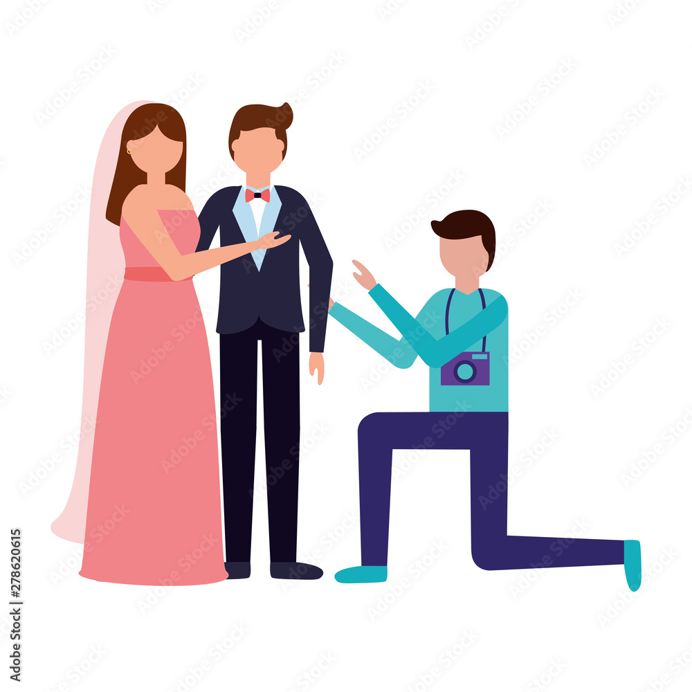 photographer taking a photo couple wedding photographer taking a photo couple wedding