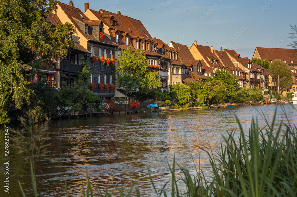 Obraz premium Beautiful Old town of Bamberg, little Venice