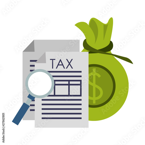 state government tax business cartoon