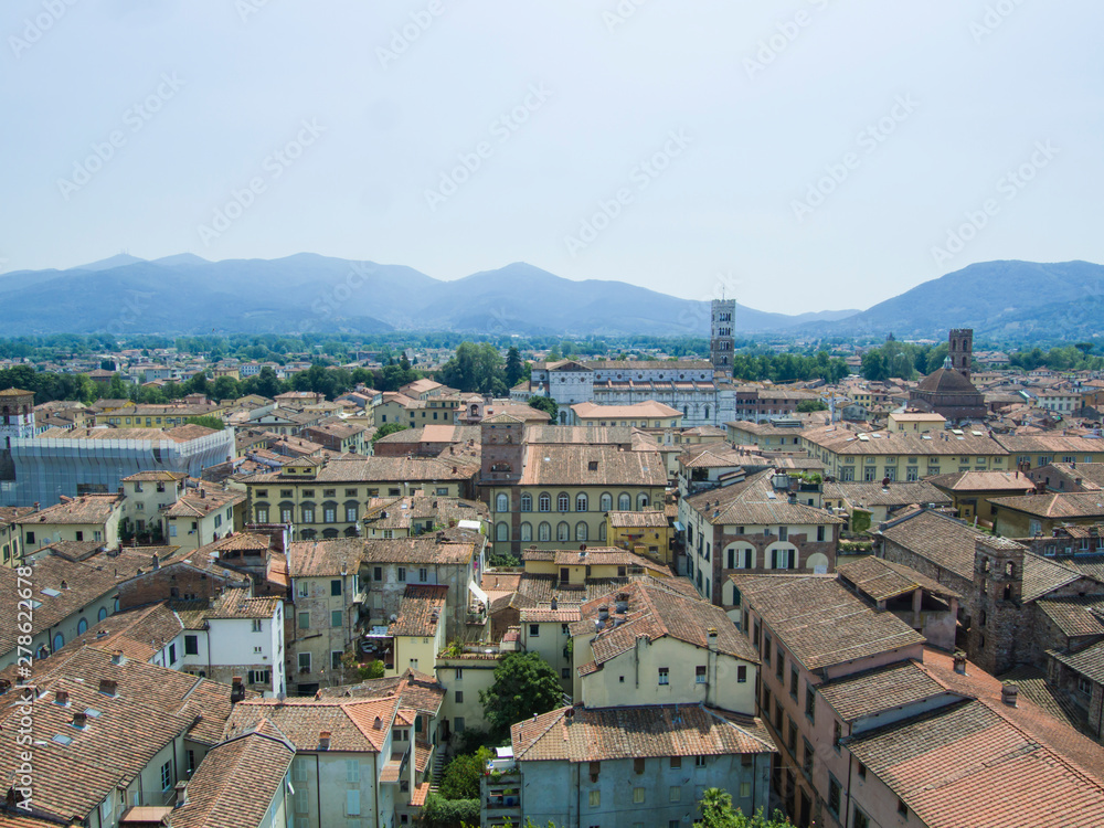 Lucca Italy panorama 2