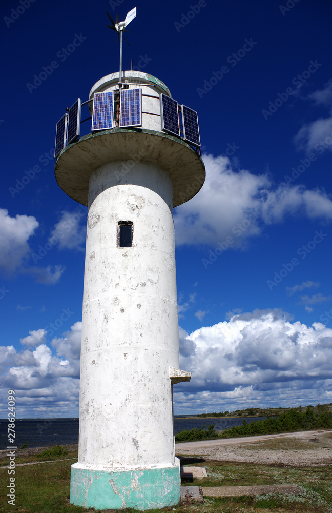 phare sur l'ile de saaremaa, Estonie