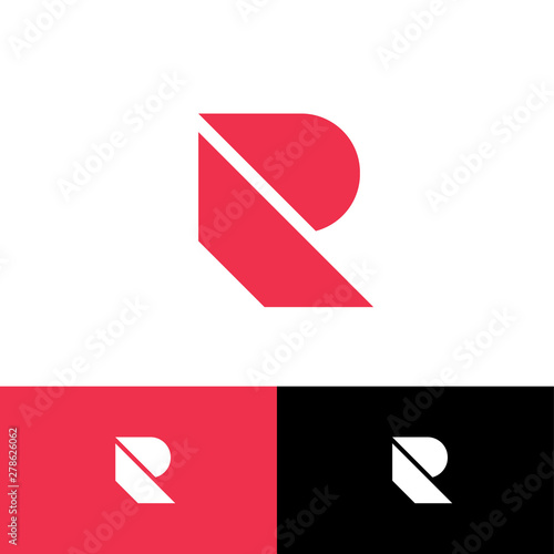 R logo. R abstract monogram. Red geometric elements on different backgrounds. Building or construction logo. Monochrome option. Free Download R logo. R abstract monogram. Red geometric elements on different backgrounds. Building or construction logo. Monochrome option. - GFXLoad