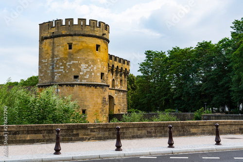 city gate called Porte des Allemands (German Gate), Metz. France
